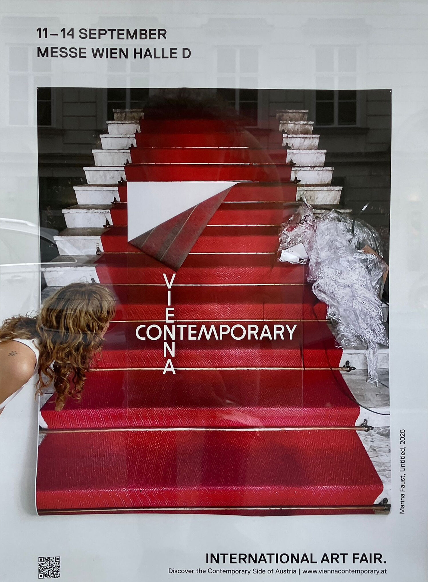 Plakat der International Art Fair ViennaContemporary 2025